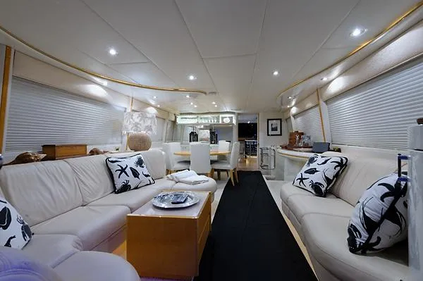Slide: The Image of Lazzara Yachts Walkaround 1997 - 1