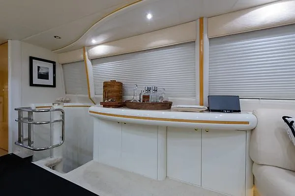 Slide: The Image of Lazzara Yachts Walkaround 1997 - 4