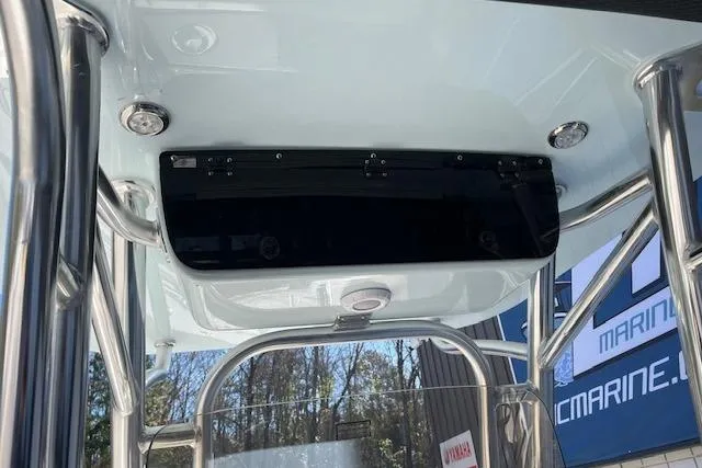 Slide: The Image of 2026 Key West 239 FS boat interior with sleek design and modern features. - 12