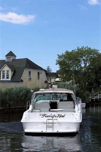 Slide: The Image of Sea Ray 400 Express Cruiser 1998 - 5