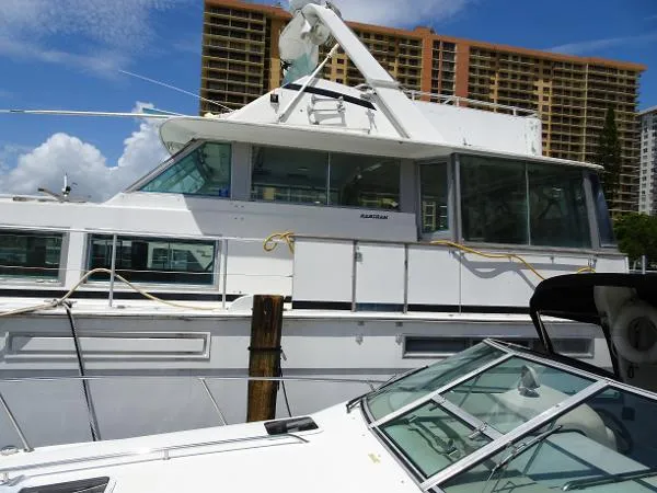 Slide: The Image of Bertram 58 Flybridge Motor Yacht 1981 - 3
