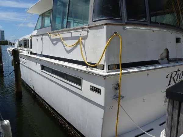 Slide: The Image of Bertram 58 Flybridge Motor Yacht 1981 - 5