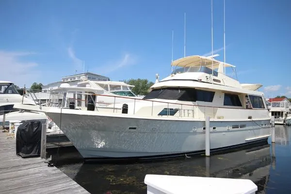 Slide: The Image of Hatteras 60 Motor Yacht 1988 - 0