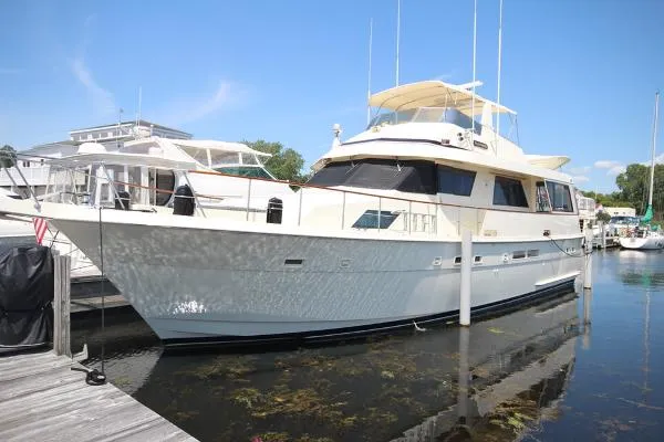 Slide: The Image of Hatteras 60 Motor Yacht 1988 - 4