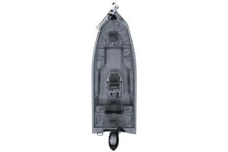 Slide: The Image of 2026 Xpress H22B Bay boat, top view, showcasing sleek design and modern features. - 11
