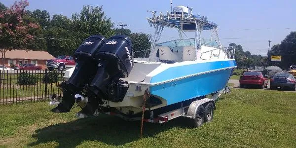 Slide: The Image of Fountain 31 Sportfish Cruiser OB 1993 - 1