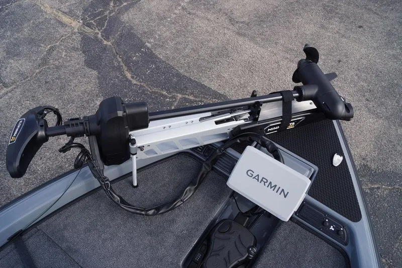 Slide: The Image of 2026 Phoenix 819 ZXL boat with Garmin device and Minn Kota trolling motor. - 18