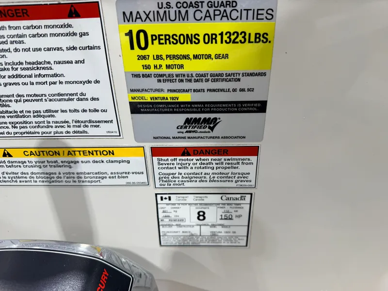 Slide: The Image of Princecraft VENTURA 192 DECK BOAT 2008 - 69