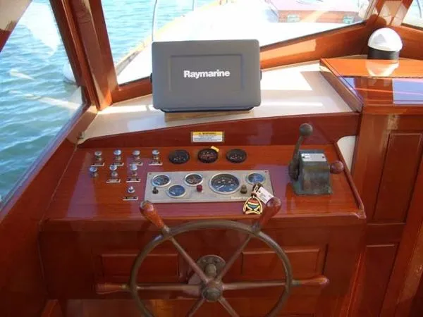 Slide: The Image of MacKenzie Cuttyhunk Bass Boat 1968 - 10