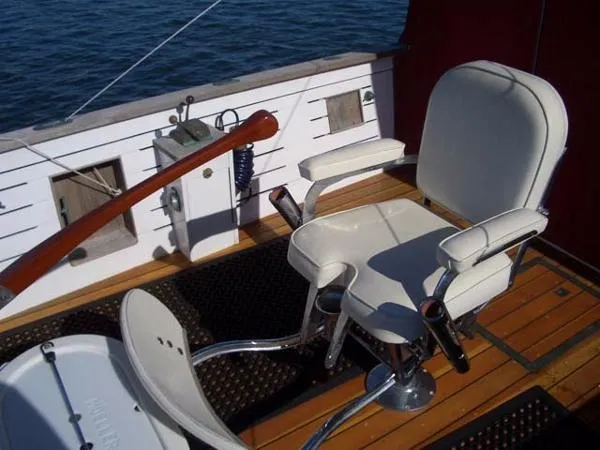 Slide: The Image of MacKenzie Cuttyhunk Bass Boat 1968 - 11