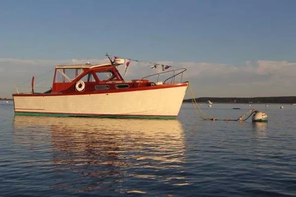 Slide: The Image of MacKenzie Cuttyhunk Bass Boat 1968 - 5