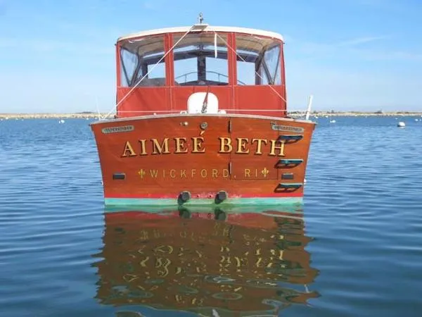 Slide: The Image of MacKenzie Cuttyhunk Bass Boat 1968 - 6