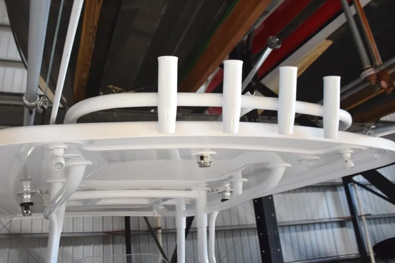 Slide: The Image of Larger storage compartments accessed with gas shock lifts beneath forward seating bases - 17