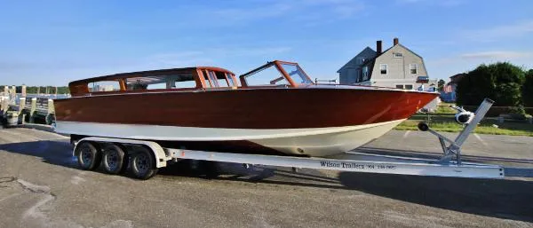 Slide: The Image of Custom Luxury Venetian Water Taxi 2003 - 0