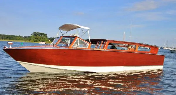 Slide: The Image of Custom Luxury Venetian Water Taxi 2003 - 1