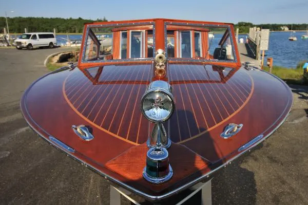 Slide: The Image of Custom Luxury Venetian Water Taxi 2003 - 4