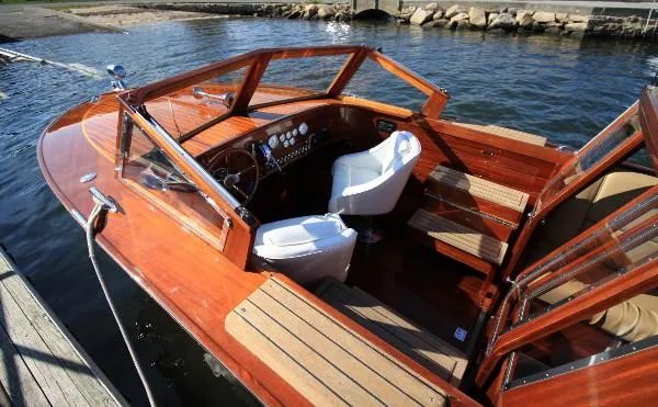 Slide: The Image of Custom Luxury Venetian Water Taxi 2003 - 6