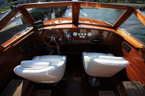 Slide: The Image of Custom Luxury Venetian Water Taxi 2003 - 7