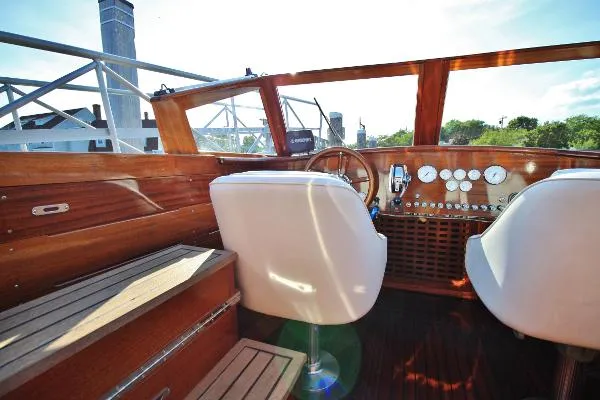 Slide: The Image of Custom Luxury Venetian Water Taxi 2003 - 9