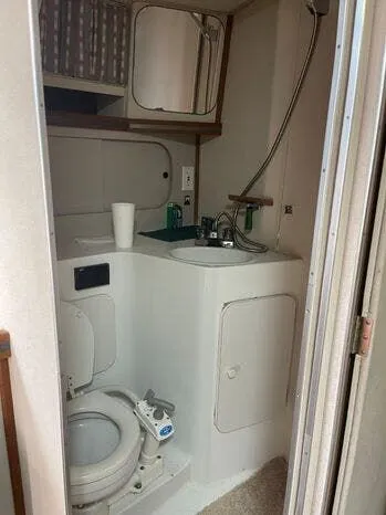 Slide: The Image of Trojan 8.6 Meter Mid Cabin 1987 - 13