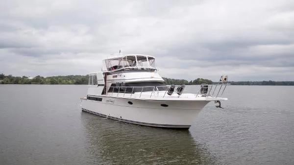 Slide: The Image of Californian 52 Cockpit Motor Yacht 1991 - 1
