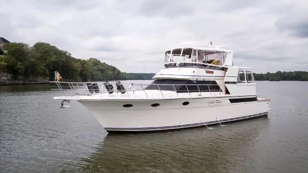 Slide: The Image of Californian 52 Cockpit Motor Yacht 1991 - 3