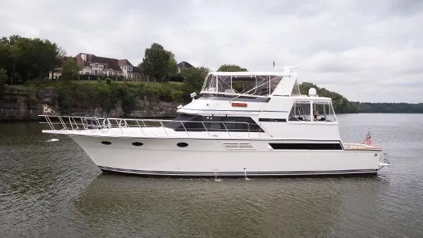 Slide: The Image of Californian 52 Cockpit Motor Yacht 1991 - 4