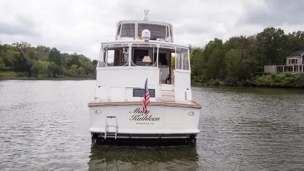 Slide: The Image of Californian 52 Cockpit Motor Yacht 1991 - 6