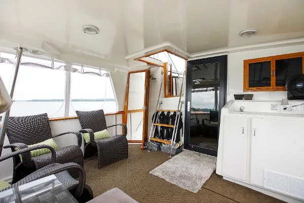 Slide: The Image of Californian 52 Cockpit Motor Yacht 1991 - 8