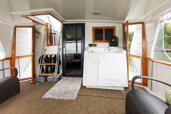 Slide: The Image of Californian 52 Cockpit Motor Yacht 1991 - 9