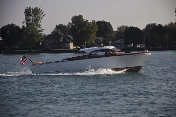 Slide: The Image of Chris-Craft 29 Semi-Enclosed 1955 - 1