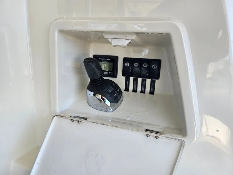 Slide: The Image of Control panel of Prestige 460 yacht, 2018 model. - 16