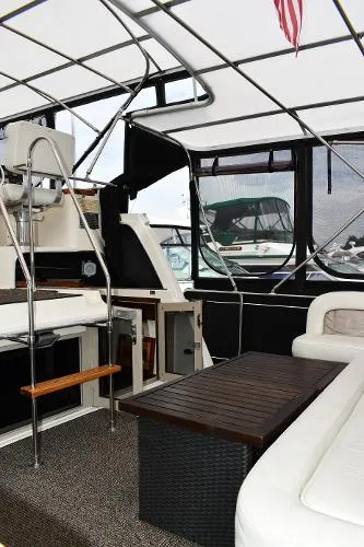 Slide: The Image of Carver Yachts 3607 Aft Cabin 1982 - 11
