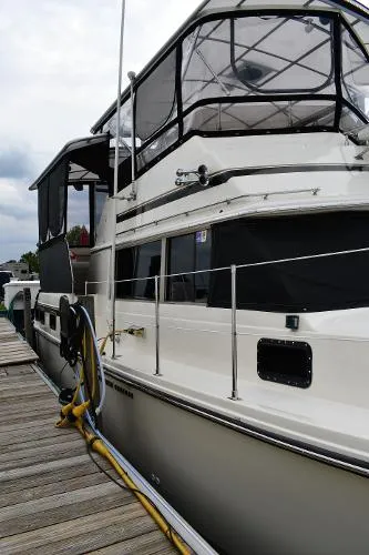 Slide: The Image of Carver Yachts 3607 Aft Cabin 1982 - 3