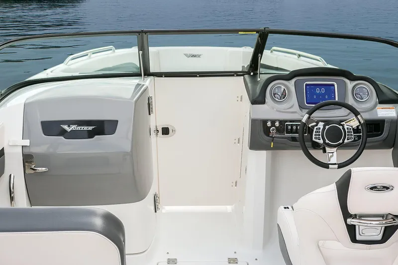Slide: The Image of Interior view of 2018 Chaparral Vortex 243 VRX boat. - 4