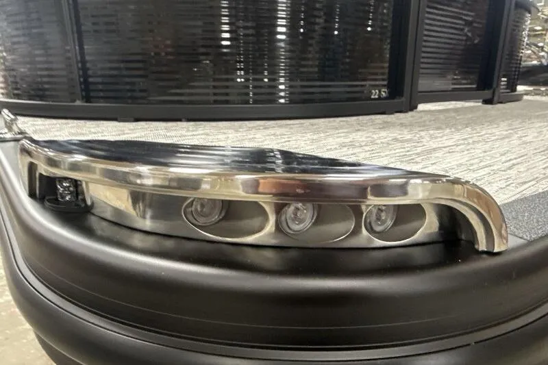Slide: The Image of Close-up of 2026 Bennington 22SXSR boat's sleek LED lighting detail. - 14
