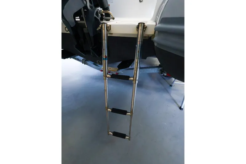 Slide: The Image of Stainless steel ladder on 2022 AB Inflatables Oceanus 17 VST boat. - 8