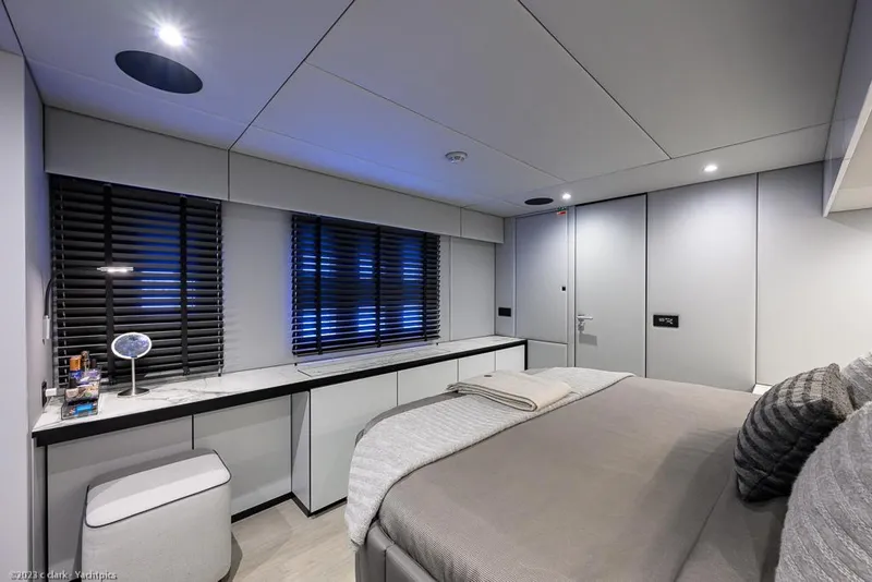 Slide: The Image of Sunreef 60 NERO- Port Master Cabin - 100