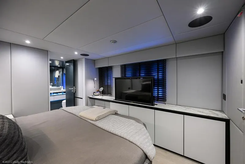 Slide: The Image of Sunreef 60 NERO- Port Master Cabin - 101
