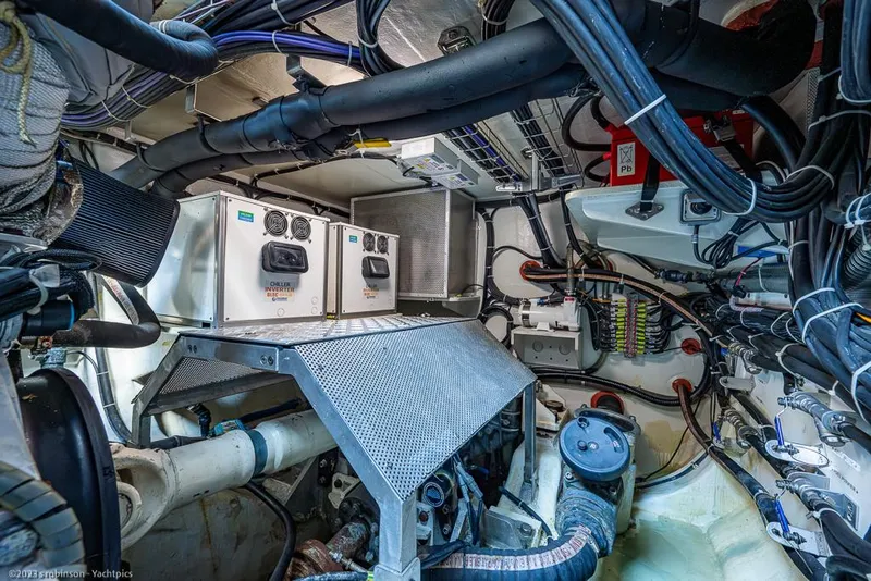 Slide: The Image of Sunreef 60 NERO- Engine Room - 115