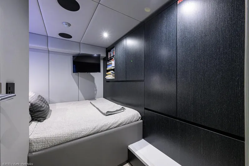 Slide: The Image of Sunreef 60 NERO- Aft Starboard Guest Cabin - 56