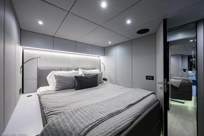 Slide: The Image of Sunreef 60 NERO- Forward Port Guest Cabin - 65