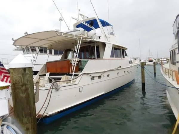 Slide: The Image of Hatteras 58 Yacht Fisherman 1973 - 2