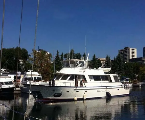 Slide: The Image of Kong & Halvorsen 70 Cockpit Motoryacht 1988 - 2