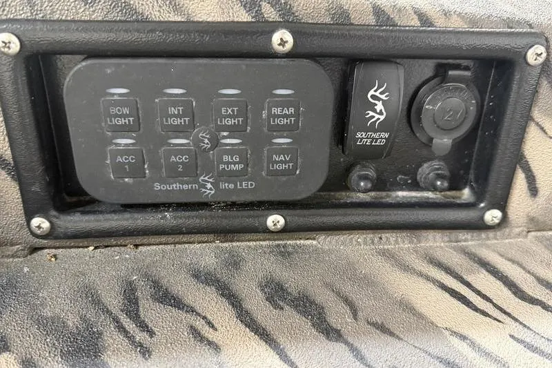 Slide: The Image of Control panel of 2026 Havoc 1756 MRST with Southern Lite LED switches. - 16