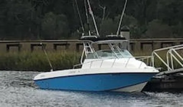 Slide: The Image of Fountain 29 Sportfish Cruiser IO 1999 - 2