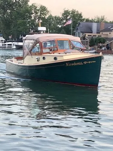Slide: The Image of Custom John's Bay Boat Company 35 Lobster Yacht 1996 - 1