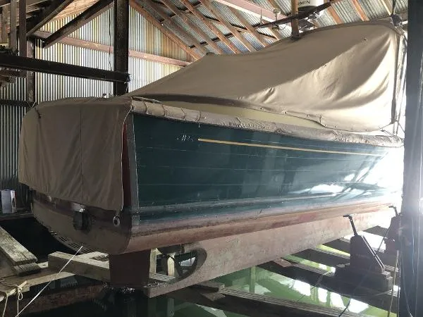 Slide: The Image of Custom John's Bay Boat Company 35 Lobster Yacht 1996 - 11
