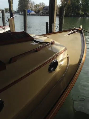 Slide: The Image of Custom John's Bay Boat Company 35 Lobster Yacht 1996 - 5