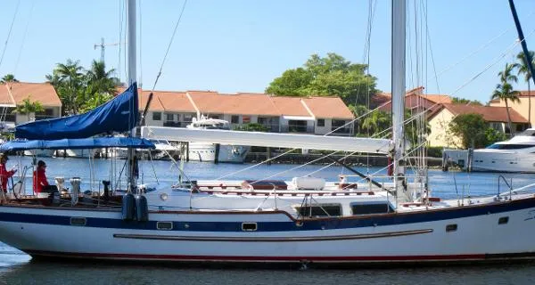 Slide: The Image of Irwin 61 Cutter-Ketch 2016 COMPLETE RE-FIT 1977 - 3